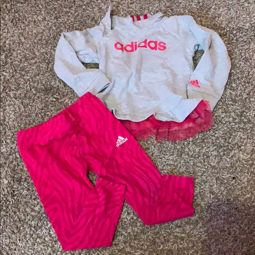 Toddler adidas outfit
